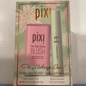 Pixi beauty bundle blush mascara rose glow routine. New